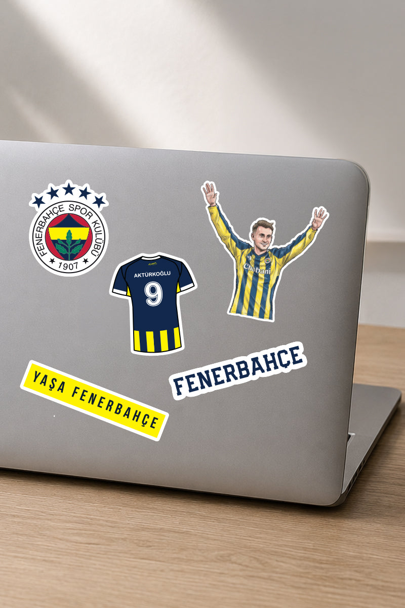Fenerbahçe Sticker Seti Kerem Aktürkoğlu - Lisanslı Orijinal