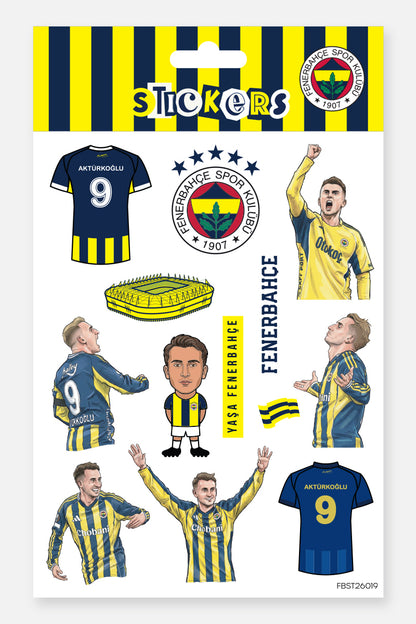 Fenerbahçe Sticker Seti Kerem Aktürkoğlu - Lisanslı Orijinal