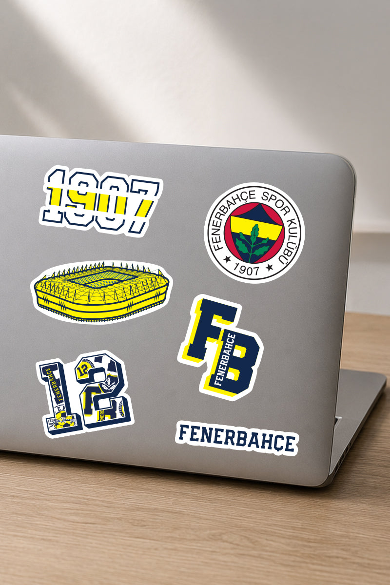 Fenerbahçe Sticker Seti Stadyum - Lisanslı Orijinal