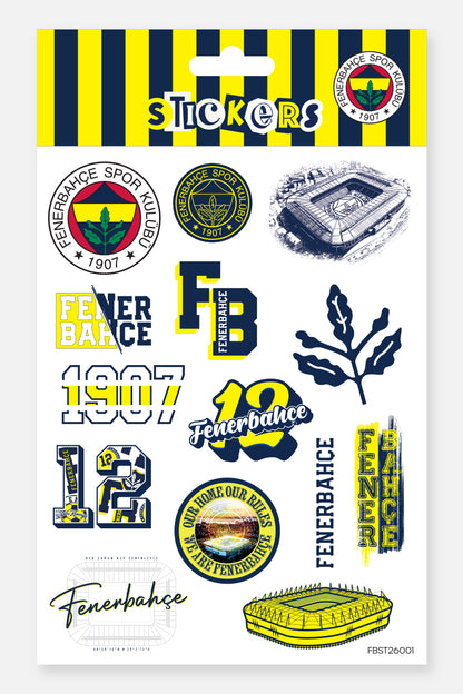 Fenerbahçe Sticker Seti Stadyum - Lisanslı Orijinal