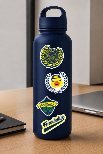 Fenerbahçe Sticker Seti Yellow Canary - Lisanslı Orijinal