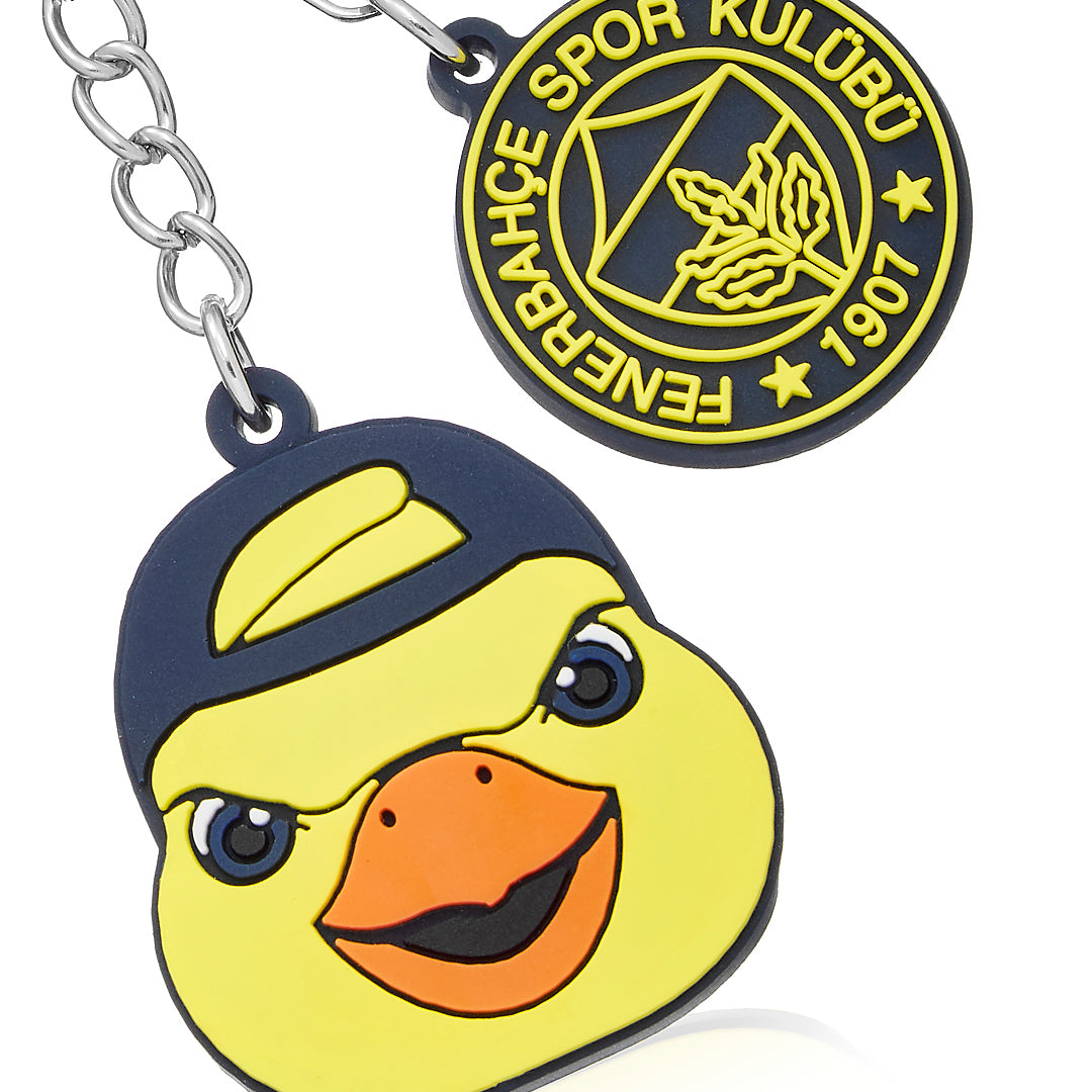 Fenerbahçe Yellow Canary Charm Arma Silikon Anahtarlık