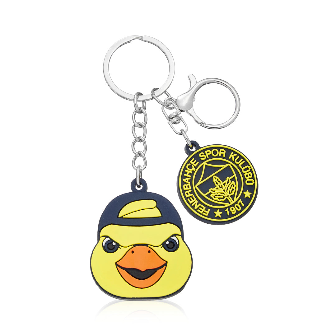 Fenerbahçe Yellow Canary Charm Arma Silikon Anahtarlık