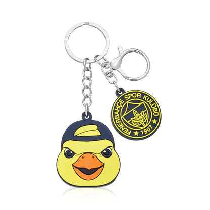 Fenerbahçe Yellow Canary Charm Arma Silikon Anahtarlık