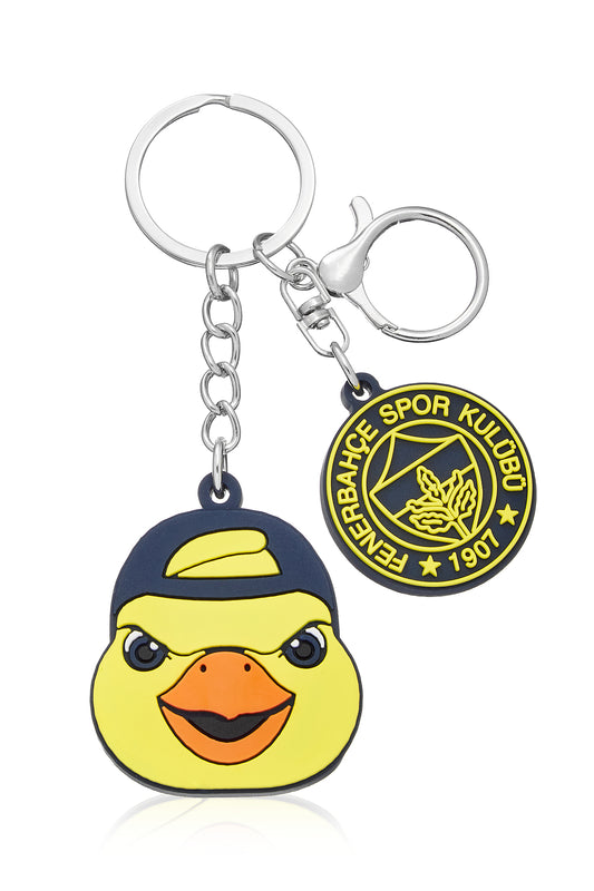 Fenerbahçe Yellow Canary Charm Arma Silikon Anahtarlık