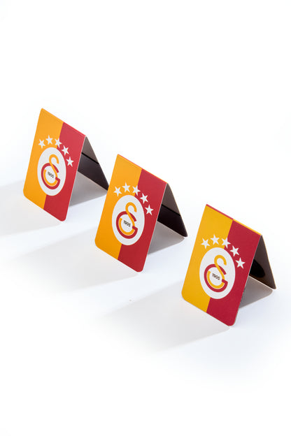 Galatasaray 5 Yıldız Arma Mıknatıslı Kitap Ayracı