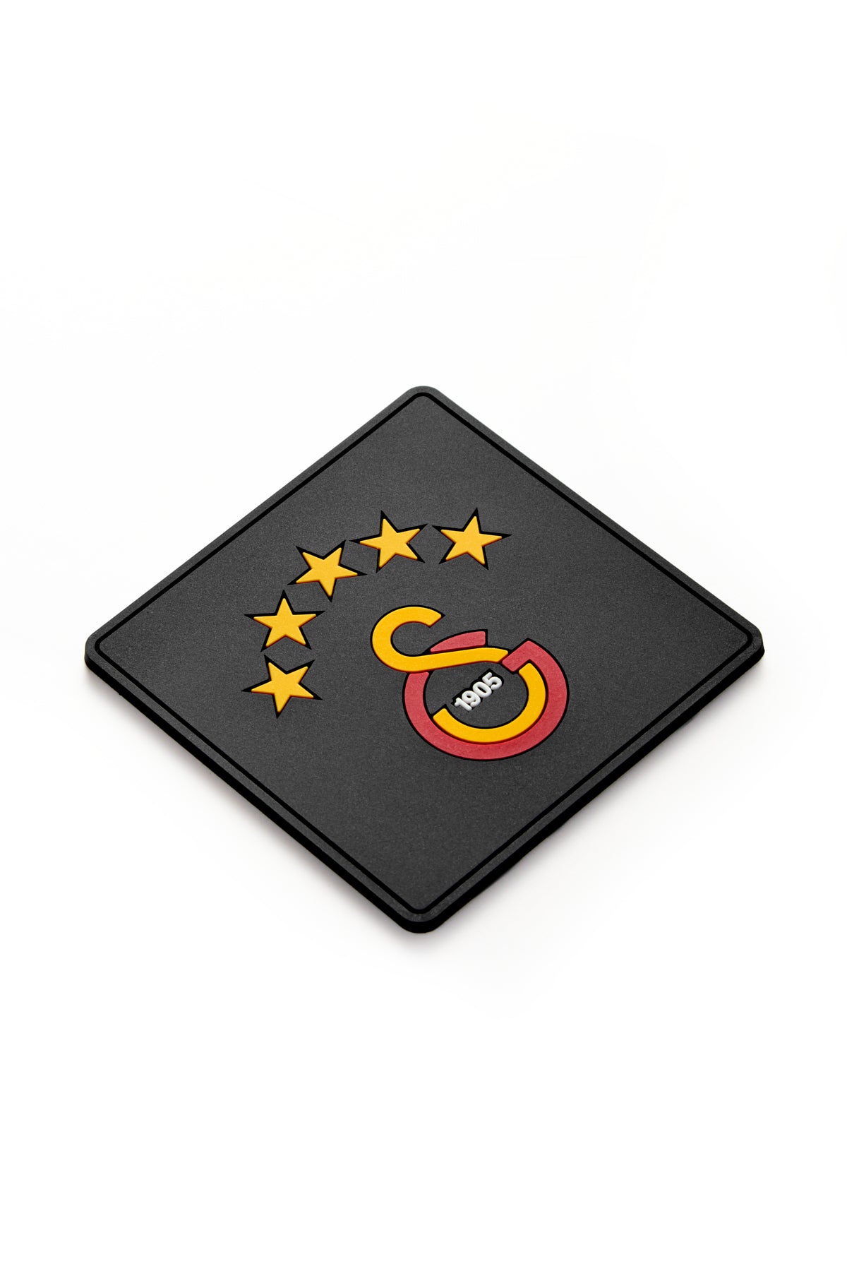 Galatasaray 5 Yıldız Arma Silikon Bardak Altlığı