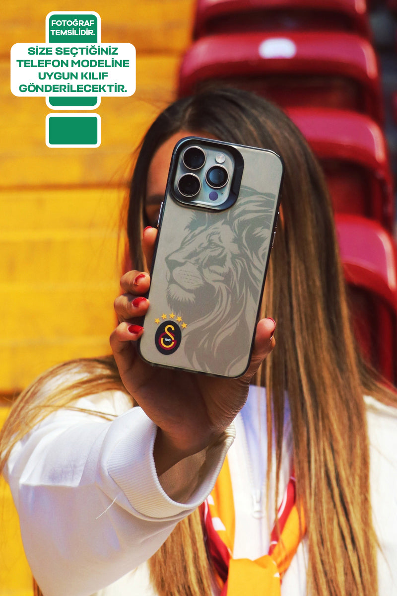 Galatasaray 5 Yıldız Aslan Premium Telefon Kılıfı