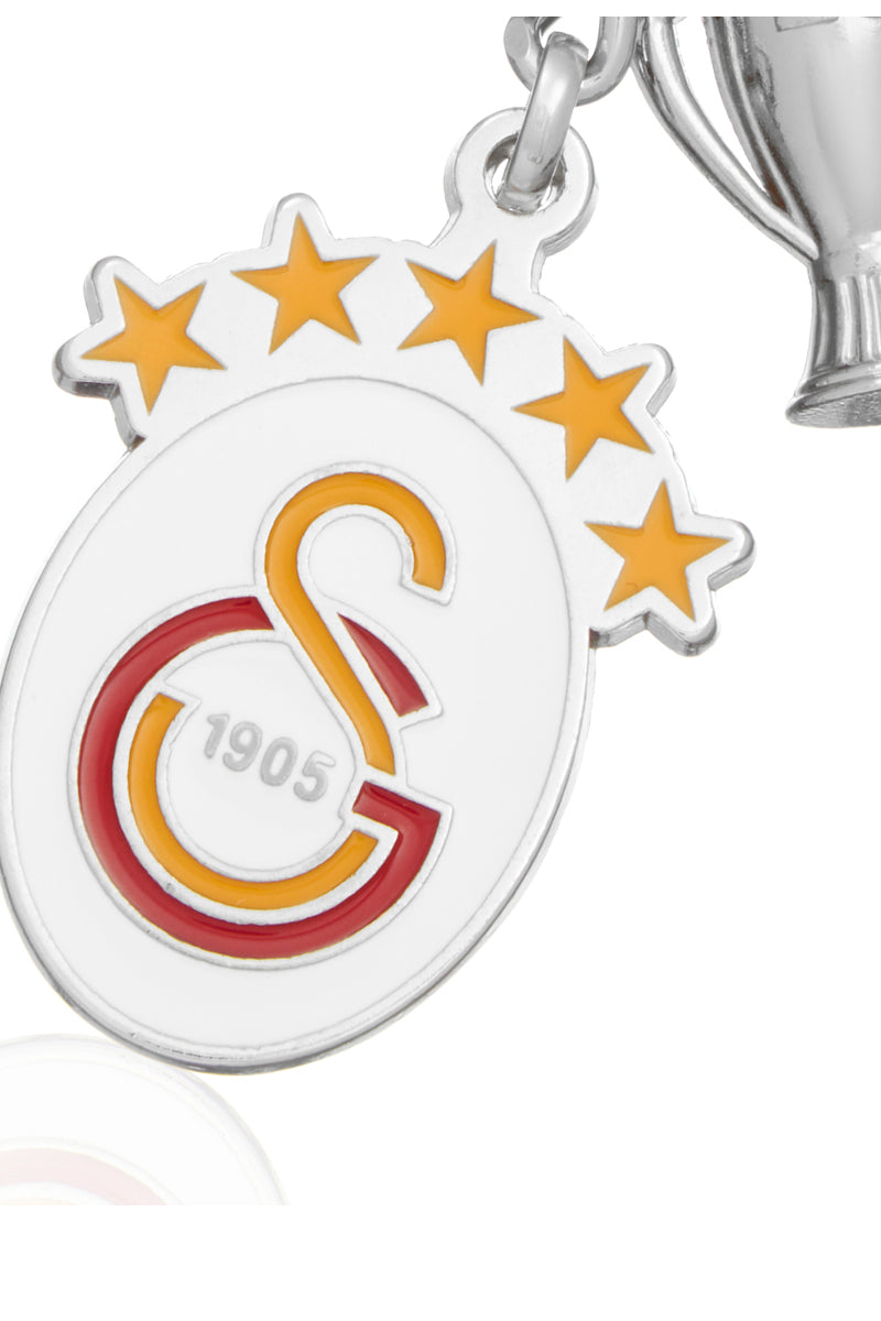 Galatasaray 5 Yıldız Kupalı Metal Anahtarlık