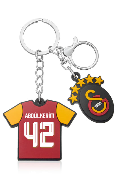 Galatasaray Abdülkerim Bardakcı Charm Arma Silikon Anahtarlık