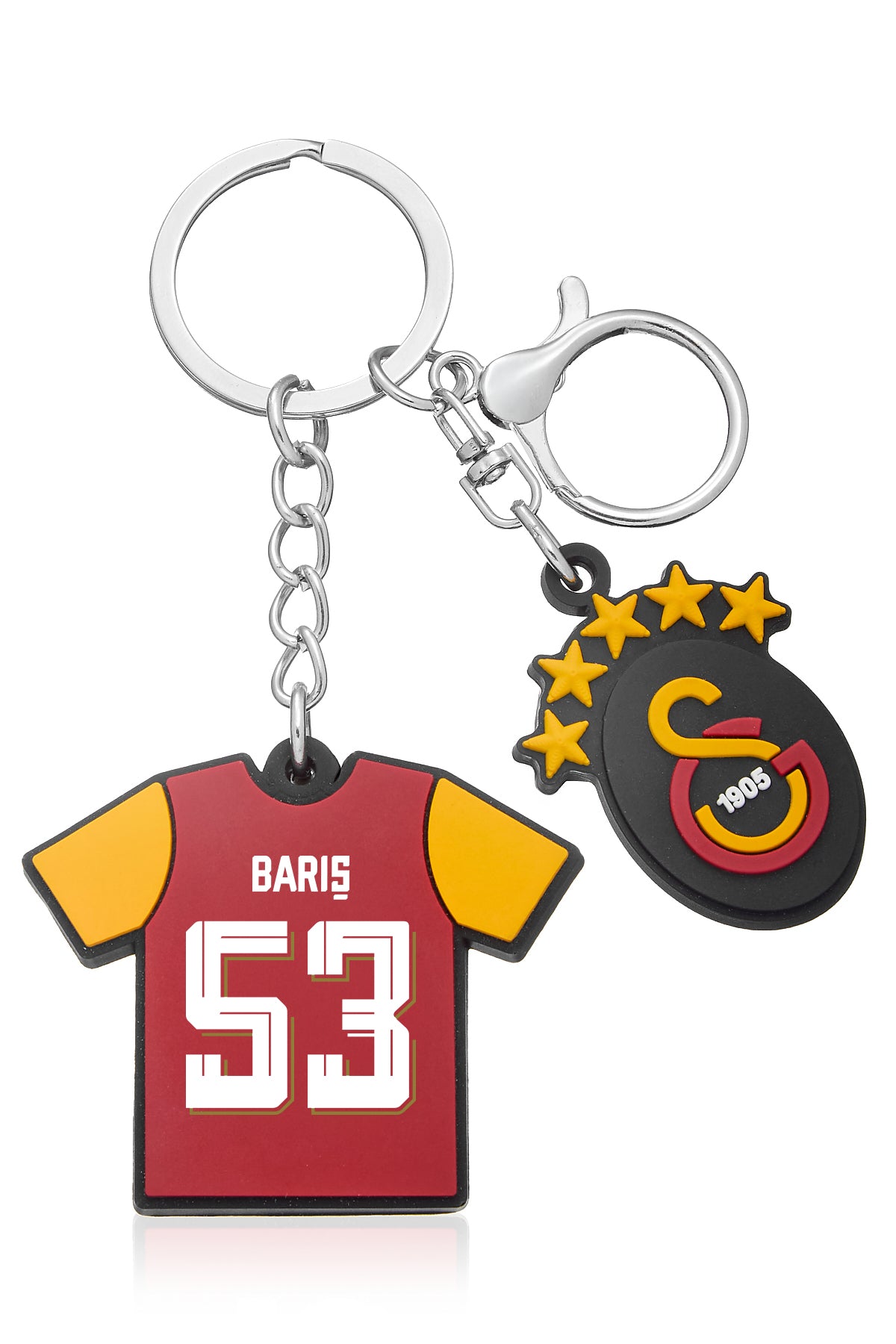 Galatasaray Barış Alper Yılmaz Charm Arma Silikon Anahtarlık