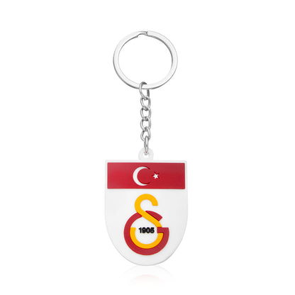 Galatasaray Bayrak Arma Silikon Anahtarlık