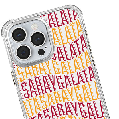 Galatasaray Bayrak Metin Şeffaf Telefon Kılıfı