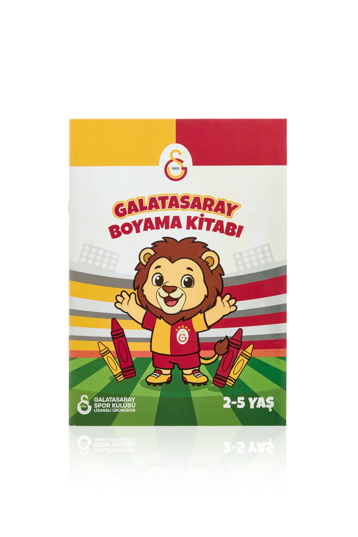 Galatasaray Boyama Kitabı Küçük Aslan 2-5 Yaş - Lisanslı Orijinal