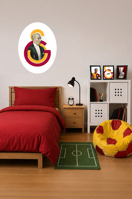 Galatasaray Duvar Sticker Atatürk - Lisanslı Orijinal