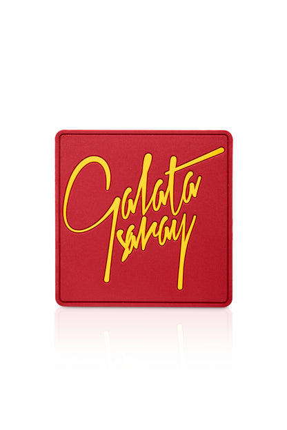 Galatasaray El Yazı Silikon Bardak Altlığı 2'li Set