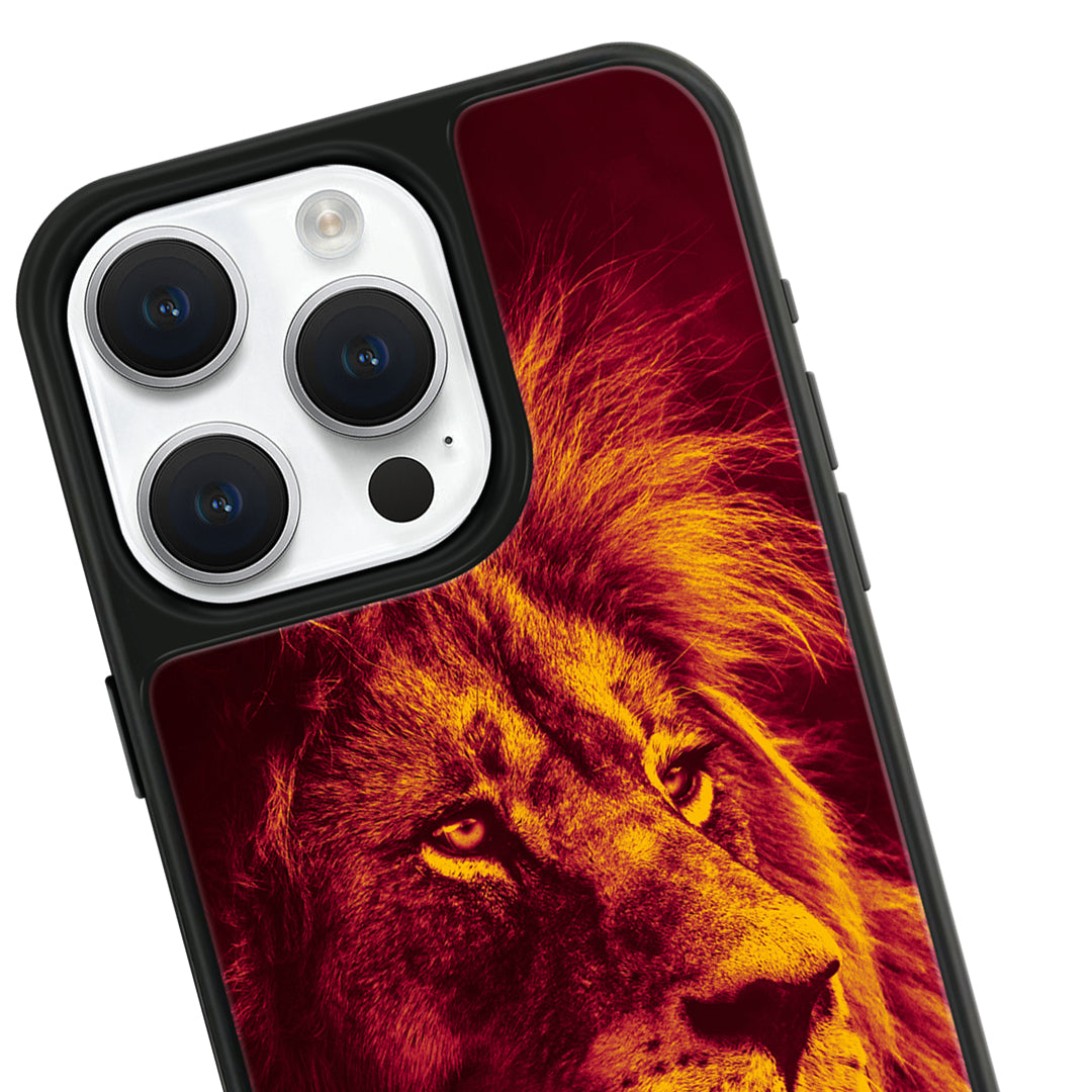Galatasaray Enerji Aslan Cam Telefon Kılıfı