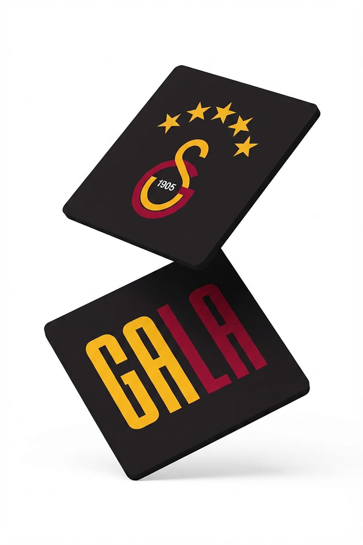 Galatasaray Gala Ahşap Bardak Altlığı