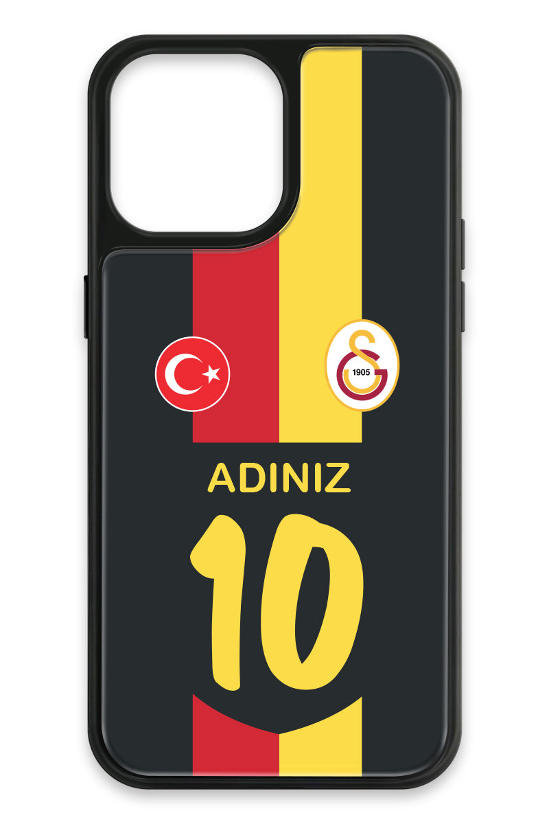 Galatasaray Kişiye Özel Retro 1998-1999 Forma iPhone 13 Pro Max Cam Telefon Kılıfı