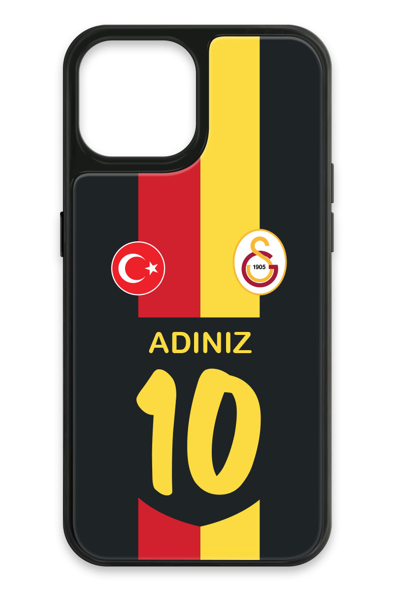 Galatasaray Kişiye Özel Retro 1998-1999 Forma iPhone 14 Cam Telefon Kılıfı