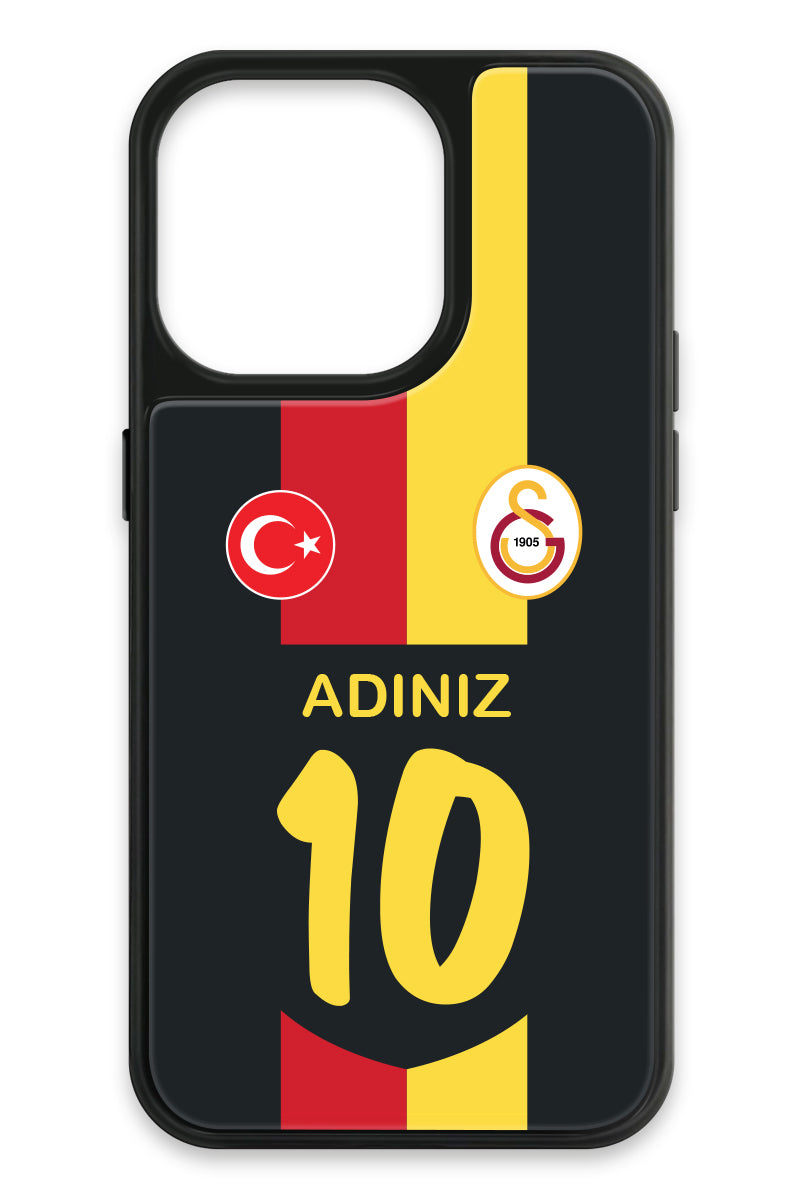 Galatasaray Kişiye Özel Retro 1998-1999 Forma iPhone 14 Pro Cam Telefon Kılıfı