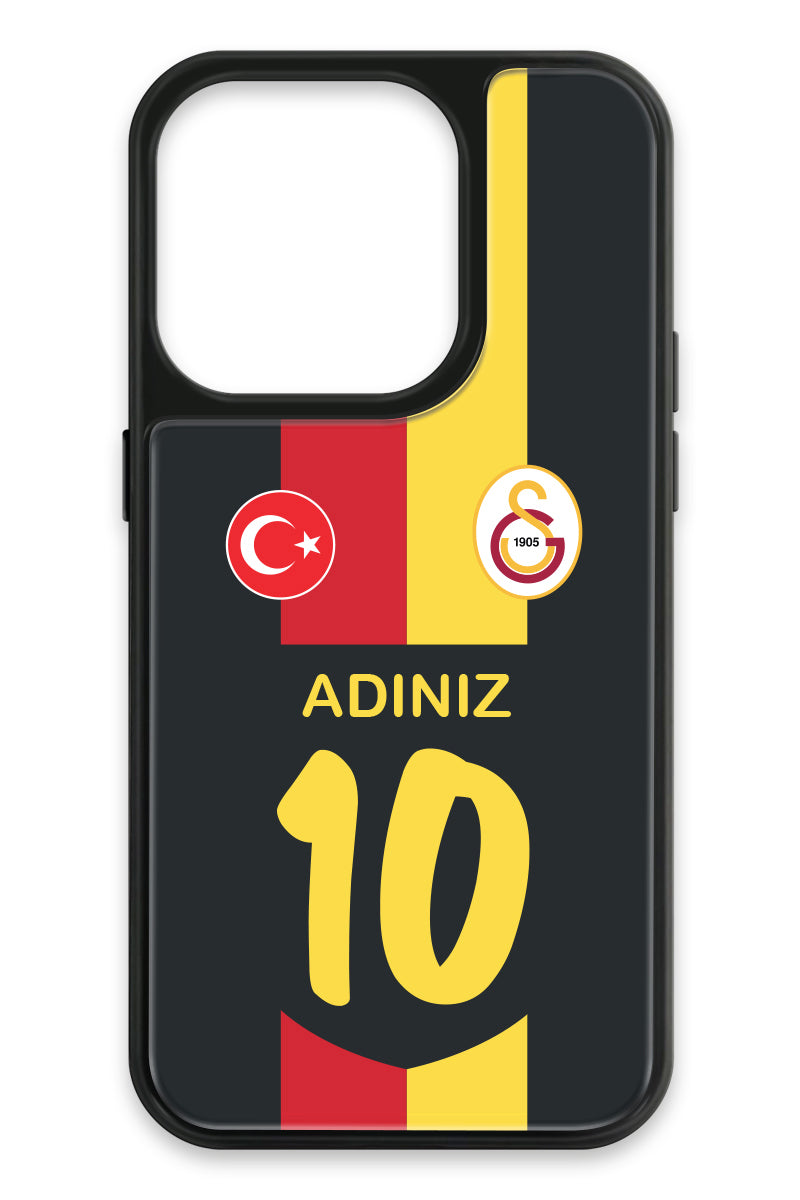 Galatasaray Kişiye Özel Retro 1998-1999 Forma iPhone 15 Pro Cam Telefon Kılıfı