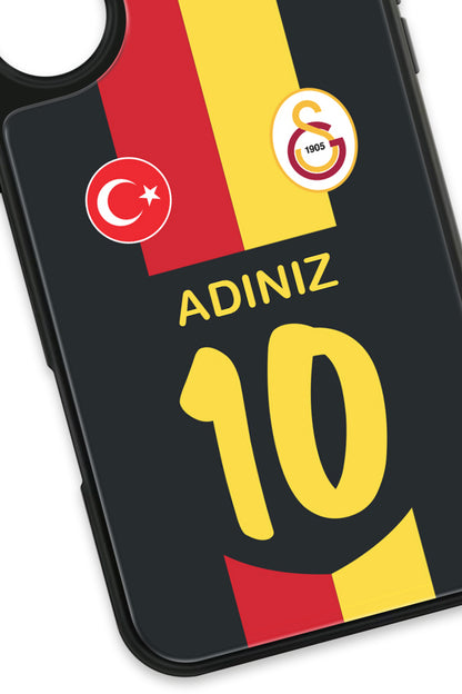 Galatasaray Kişiye Özel Retro 1998-1999 Forma iPhone 16 Cam Kılıf
