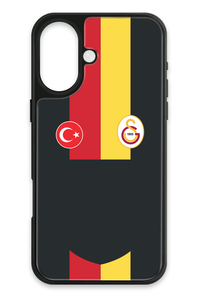 Galatasaray Kişiye Özel Retro 1998-1999 Forma iPhone 16 Cam Kılıf