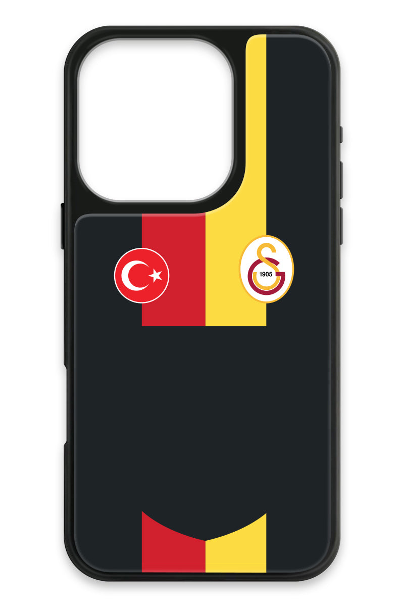 Galatasaray Kişiye Özel Retro 1998-1999 Forma iPhone 16 Pro Cam Kılıf