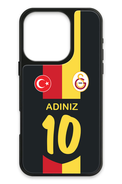 Galatasaray Kişiye Özel Retro 1998-1999 Forma iPhone 16 Pro Cam Telefon Kılıfı