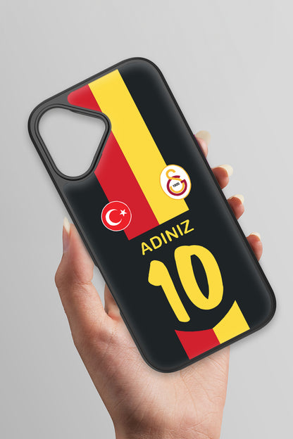 Galatasaray Kişiye Özel Retro 1998-1999 Forma iPhone 17 Cam Kılıf