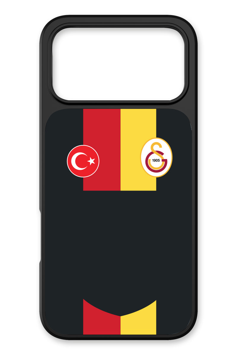 Galatasaray Kişiye Özel Retro 1998-1999 Forma iPhone 17 Pro Max Cam Kılıf