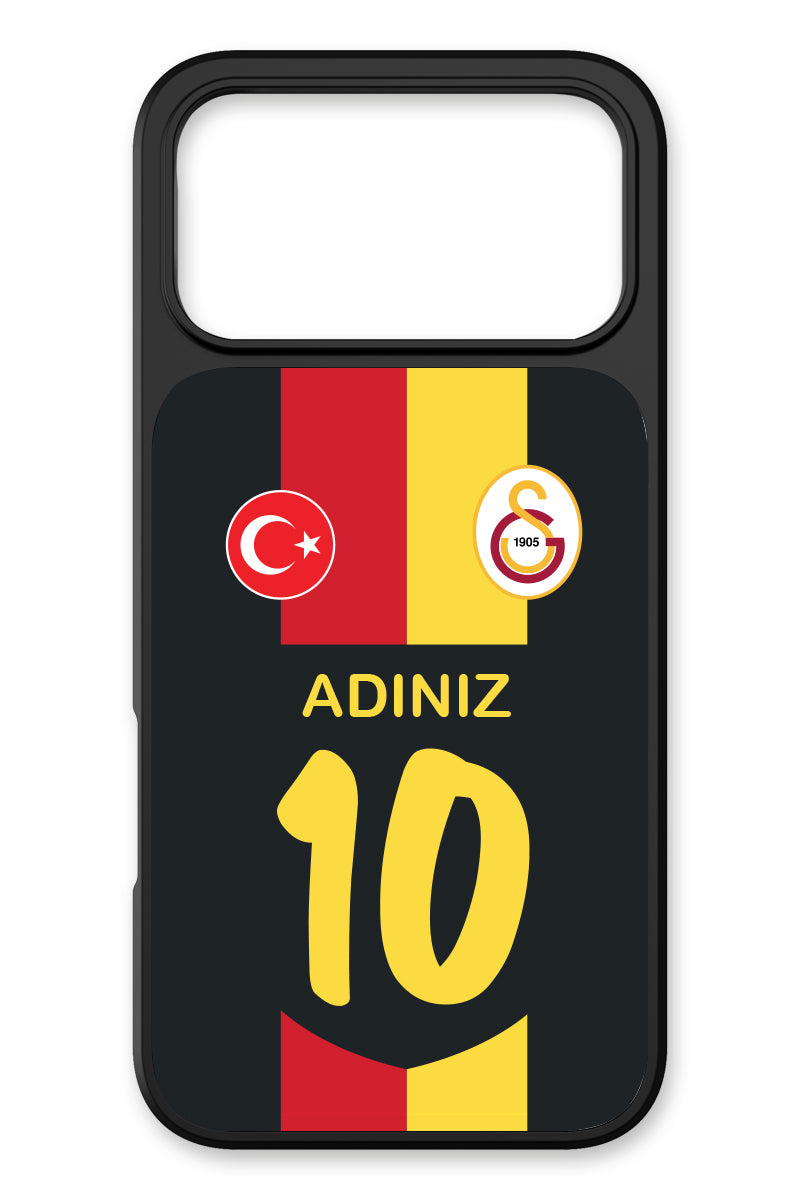 Galatasaray Kişiye Özel Retro 1998-1999 Forma iPhone 17 Pro Max Cam Telefon Kılıfı