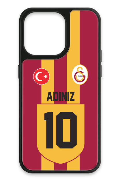Galatasaray Kişiye Özel Retro 1999-2000 Forma iPhone 13 Pro Cam Telefon Kılıfı