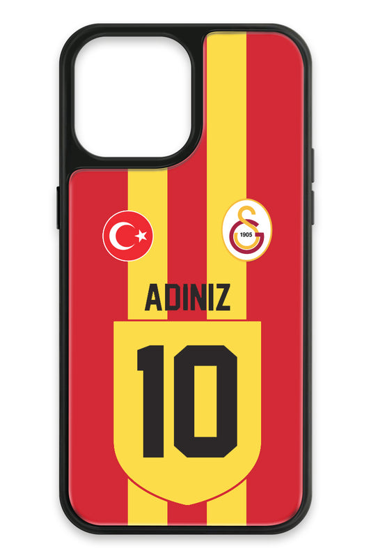 Galatasaray Kişiye Özel Retro 1999-2000 Forma iPhone 13 Pro Max Cam Telefon Kılıfı
