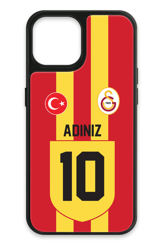 Galatasaray Kişiye Özel Retro 1999-2000 Forma iPhone 14 Cam Telefon Kılıfı