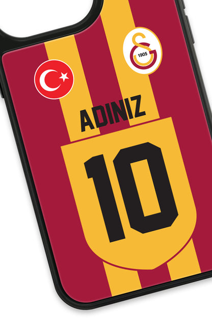 Galatasaray Kişiye Özel Retro 1999-2000 Forma iPhone 14 Pro Cam Kılıf