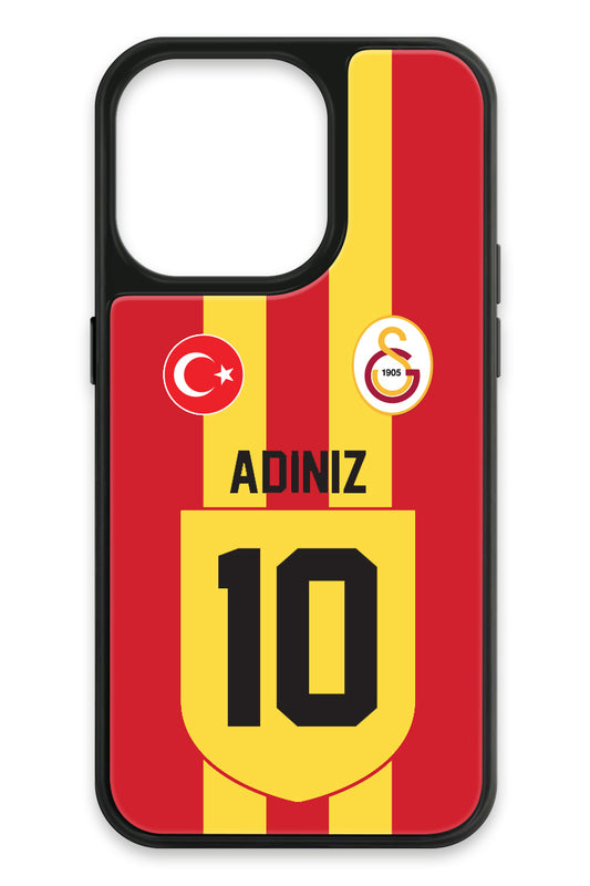 Galatasaray Kişiye Özel Retro 1999-2000 Forma iPhone 14 Pro Cam Telefon Kılıfı