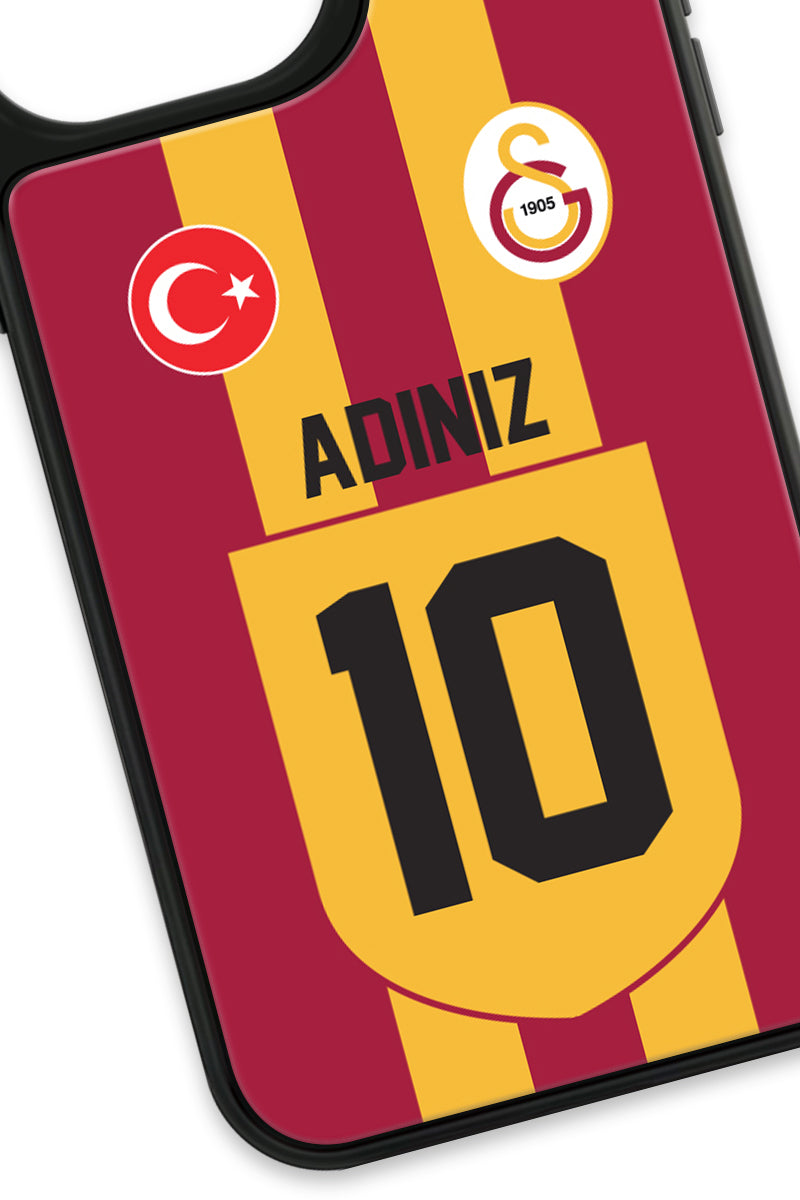 Galatasaray Kişiye Özel Retro 1999-2000 Forma iPhone 14 Pro Max Cam Kılıf