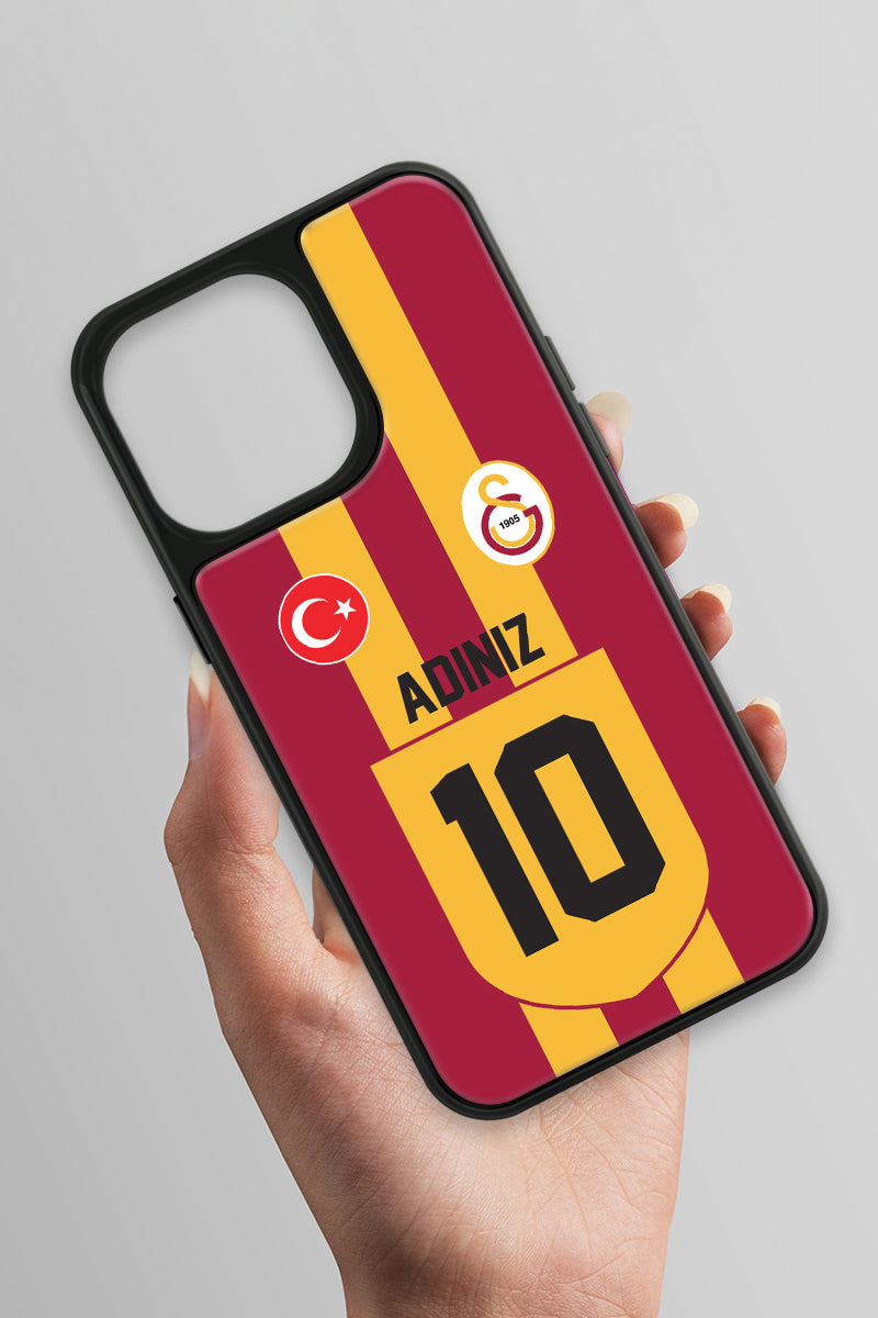Galatasaray Kişiye Özel Retro 1999-2000 Forma iPhone 14 Pro Max Cam Kılıf
