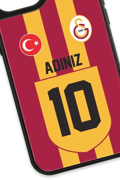 Galatasaray Kişiye Özel Retro 1999-2000 Forma iPhone 15 Cam Kılıf
