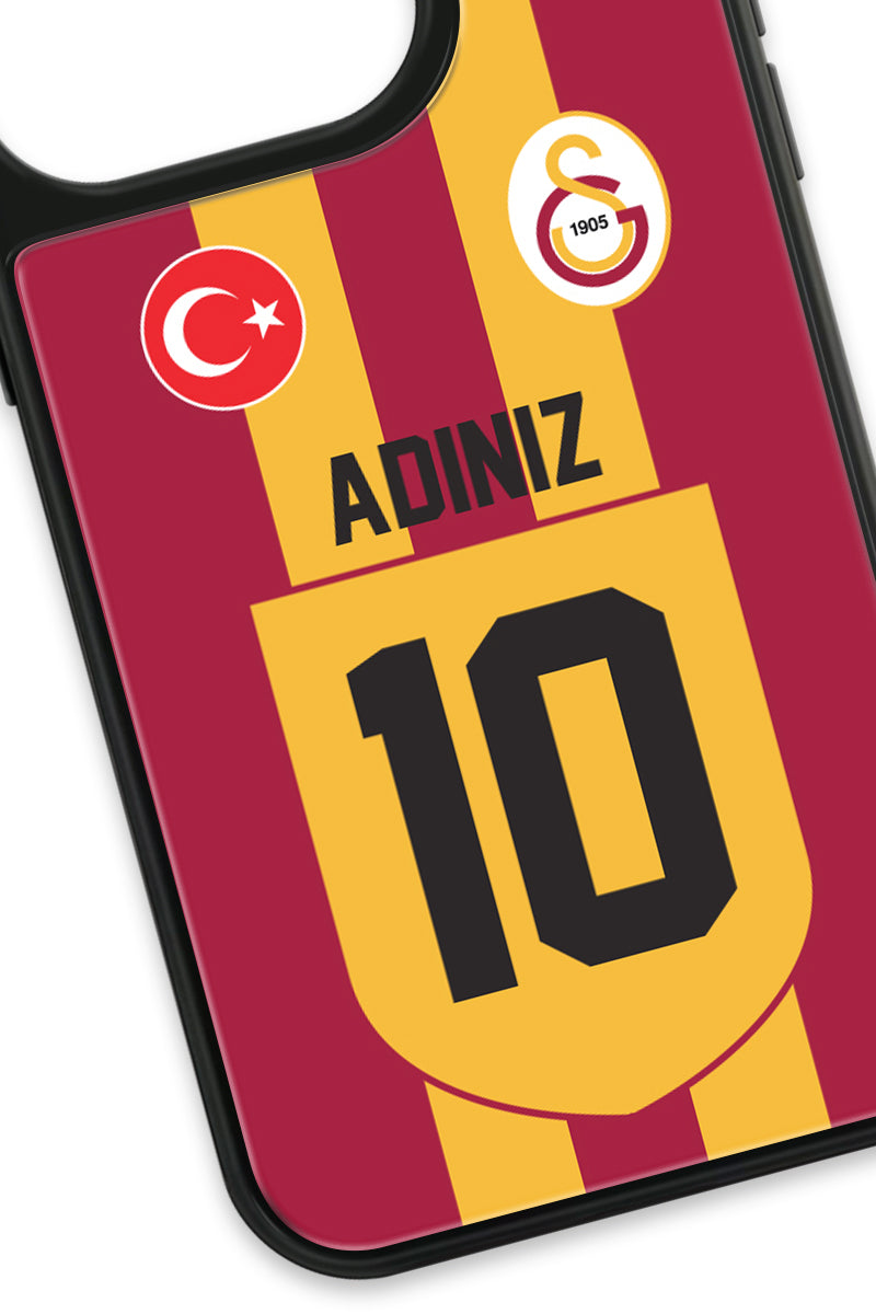 Galatasaray Kişiye Özel Retro 1999-2000 Forma iPhone 15 Pro Cam Kılıf