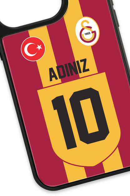 Galatasaray Kişiye Özel Retro 1999-2000 Forma iPhone 15 Pro Cam Kılıf