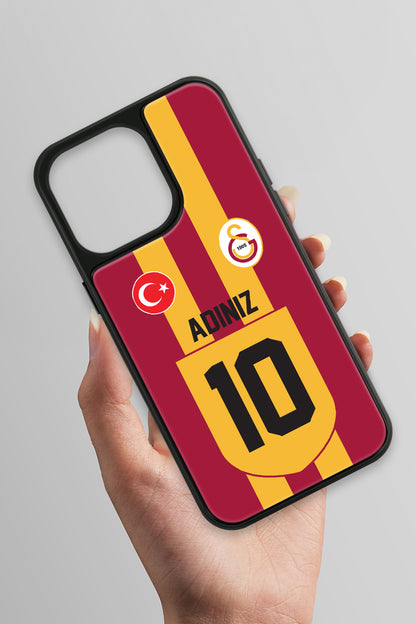 Galatasaray Kişiye Özel Retro 1999-2000 Forma iPhone 15 Pro Max Cam Kılıf