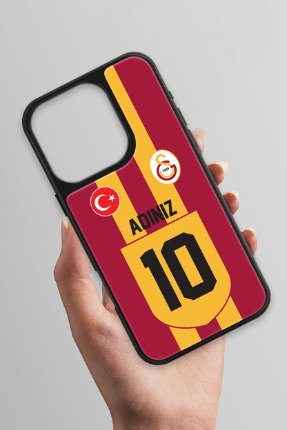 Galatasaray Kişiye Özel Retro 1999-2000 Forma iPhone 16 Pro Cam Kılıf