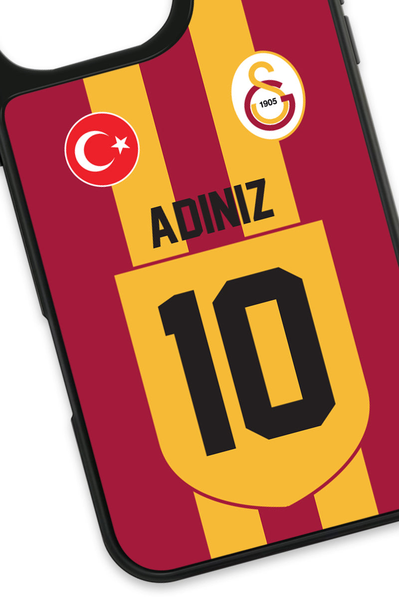 Galatasaray Kişiye Özel Retro 1999-2000 Forma iPhone 16 Pro Max Cam Kılıf