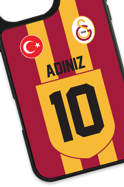 Galatasaray Kişiye Özel Retro 1999-2000 Forma iPhone 16 Pro Max Cam Kılıf