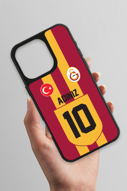 Galatasaray Kişiye Özel Retro 1999-2000 Forma iPhone 16 Pro Max Cam Kılıf