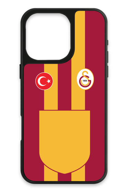 Galatasaray Kişiye Özel Retro 1999-2000 Forma iPhone 16 Pro Max Cam Kılıf