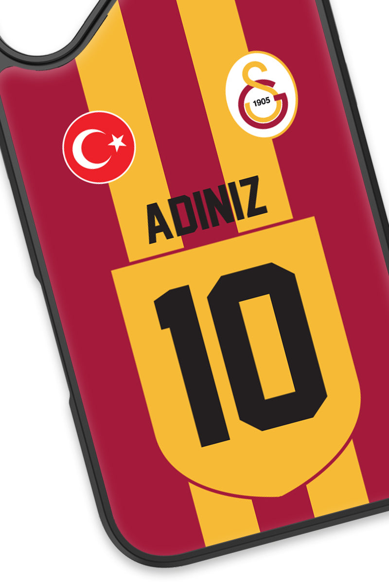 Galatasaray Kişiye Özel Retro 1999-2000 Forma iPhone 17 Cam Kılıf